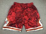 NBA Chicago Bulls tigers year just don shorts Rouge